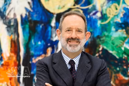 El embajador de Roma en Hanoi, Marco Della Seta. (Foto: VNA)