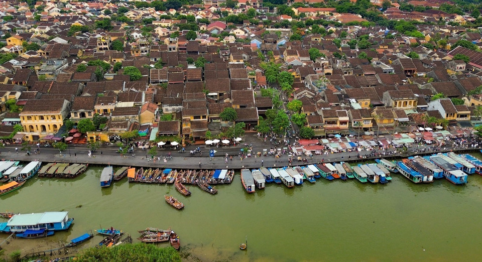La belleza de Hoi An no solo se admira, sino que se siente con todos los sentidos, profundizando así en su valor eterno. Foto: VNA