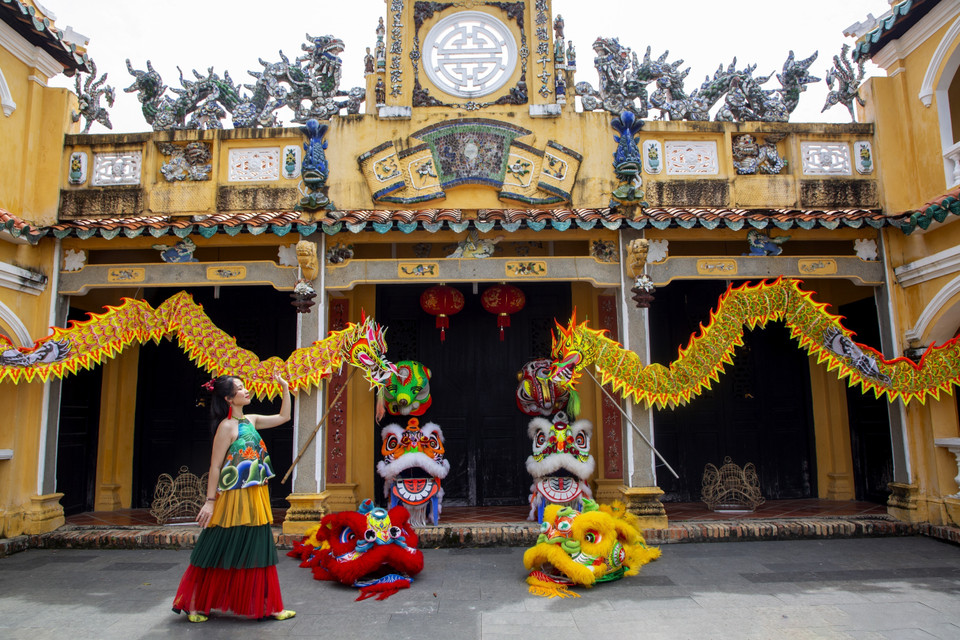 La Casa Comunal de Hiep Ninh, sitio histórico nacional, es uno de los símbolos antiguos del barrio de Tan Ninh. Foto: VNA