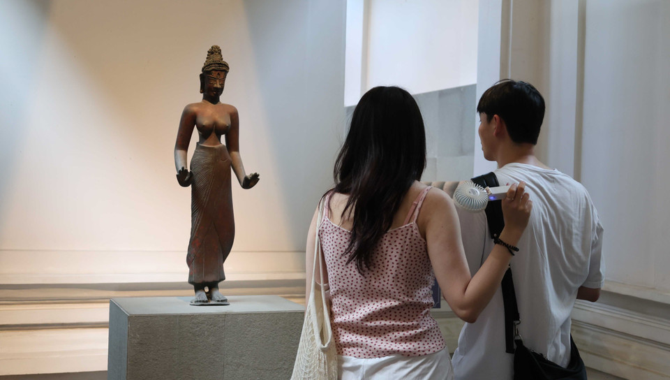 La versión del Bodhisattva Tara, uno de los 12 tesoros nacionales de Vietnam. Foto: VNA