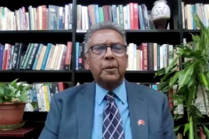 Philip Fernandez, miembro del Partido Comunista Marxista-Leninista de Canadá. (Foto: VNA)