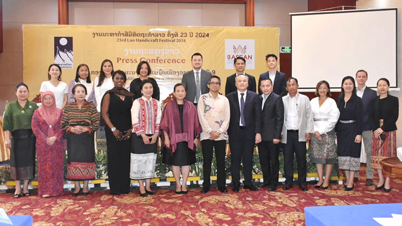 Laos celebrará festival para promover artesanía y turismo (Fuente: vientianetimes.org.la)