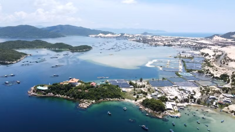 Un rincón de la zona económica de Van Phong, provincia de Khanh Hoa. (Foto: nhandan.vn)