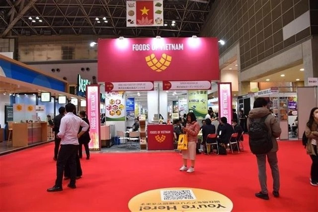 El pabellón de Vietnam en el Foodex Japan 2025 (Fuente: VNA)