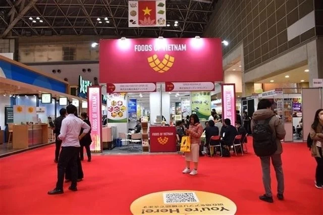 El pabellón de Vietnam en el Foodex Japan 2025 (Fuente: VNA)