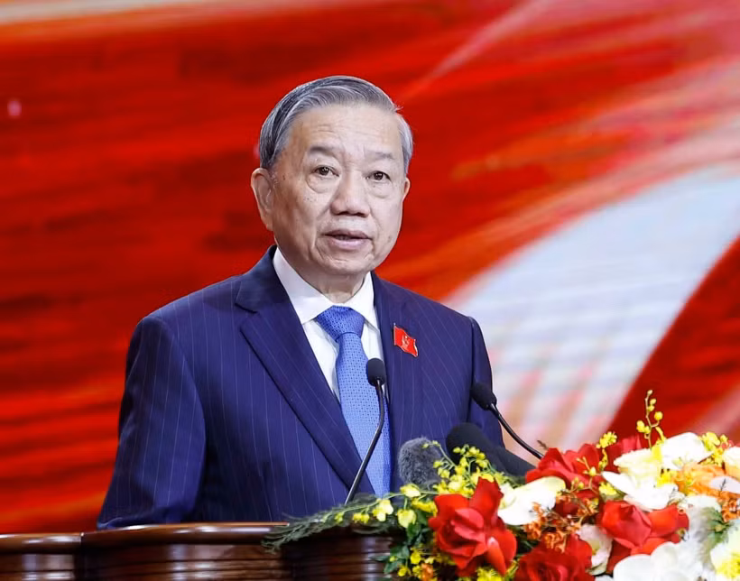 El secretario general del Partido Comunista de Vietnam, To Lam. (Foto: VNA)