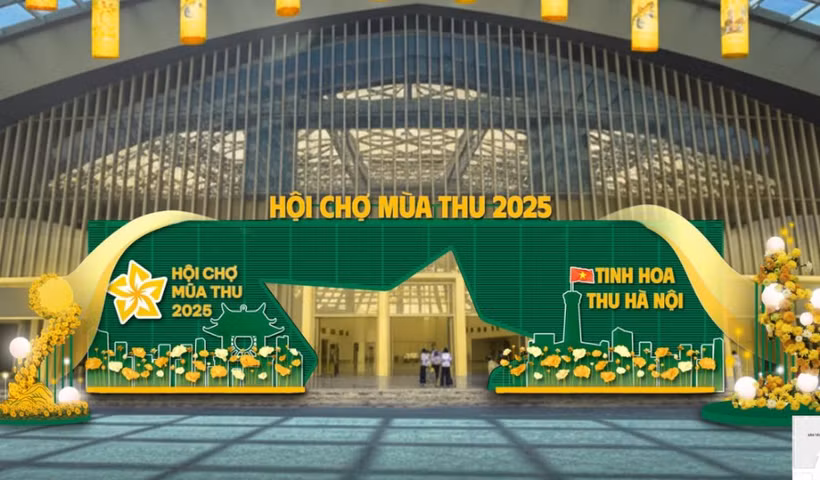 Entrada a la Feria de Otoño 2025. (Foto: VnEconomy)
