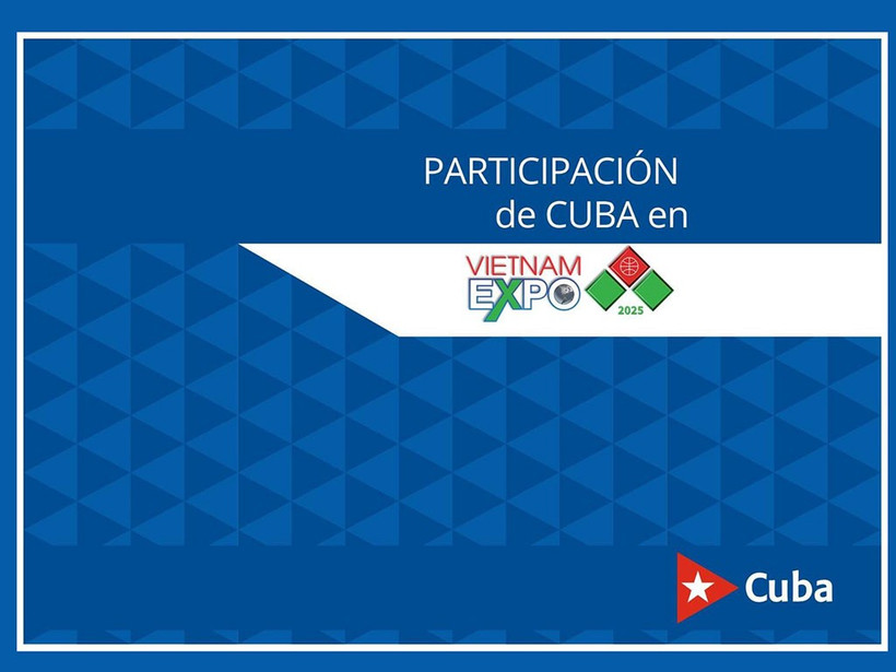 Cuba con amplia presencia en Vietnam Expo 2025
