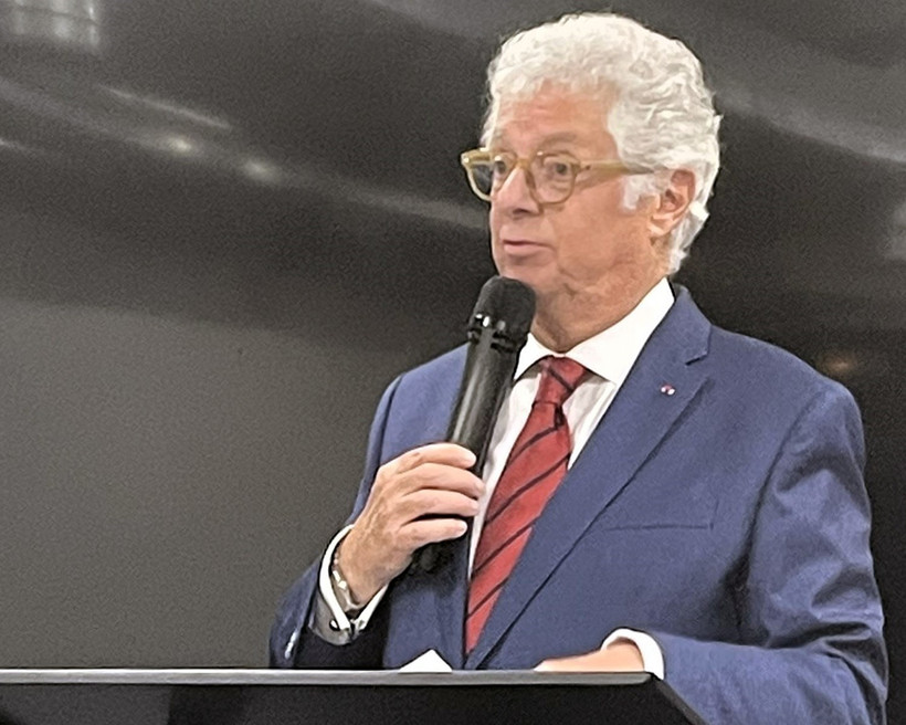 Antoine Pouillieute, exembajador de Francia en Vietnam (2001–2004). Foto: VNA