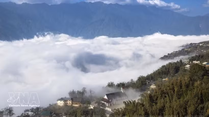 Sa Pa, polo turístico de la provincia norteña de Lao Cai. (Foto: VNA)