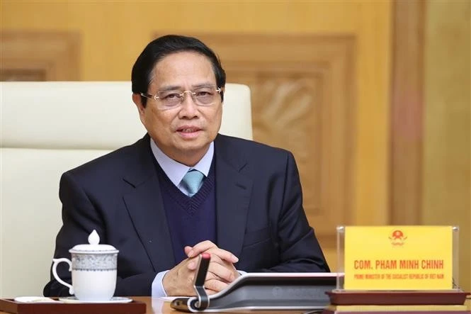 El primer ministro de Vietnam, Pham Minh Chinh (Fuente: VNA)