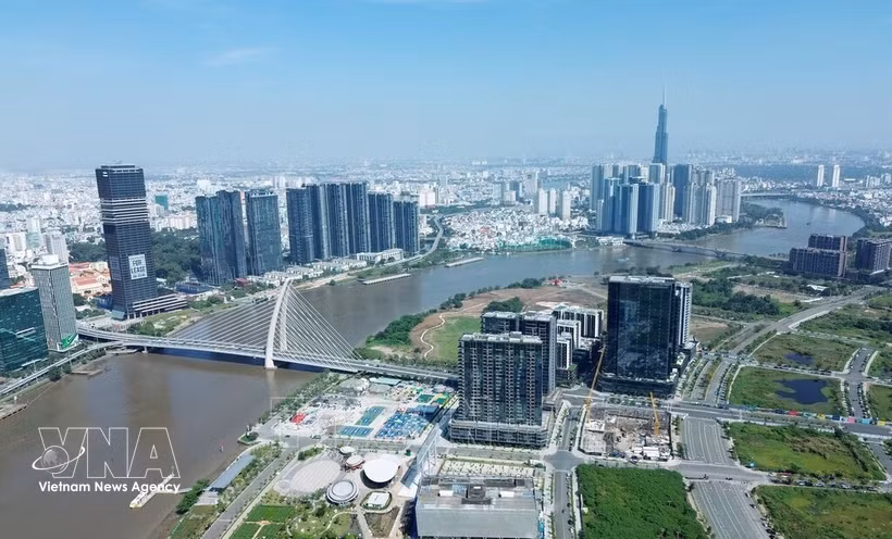 Ciudad Ho Chi Minh, principal centro económico, cultural y turístico de Vietnam. (Foto: VNA)
