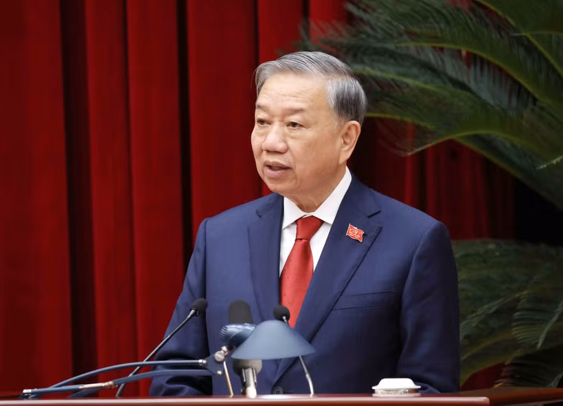 El secretario general del Partido Comunista de Vietnam, To Lam (Foto: VNA)