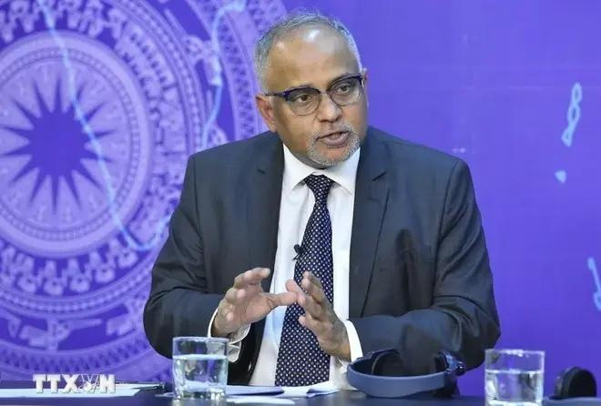 Shantanu Chakraborty, director nacional del Banco Asiático de Desarrollo (BAD) en Vietnam. (Fuente: VNA) 2207adbvietnam-3691.jpg.webp