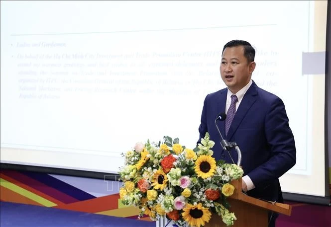 Tran Phu Lu, director del Centro de Promoción de Inversiones y Comercio de Ciudad Ho Chi Minh. (Fuente: VNA)