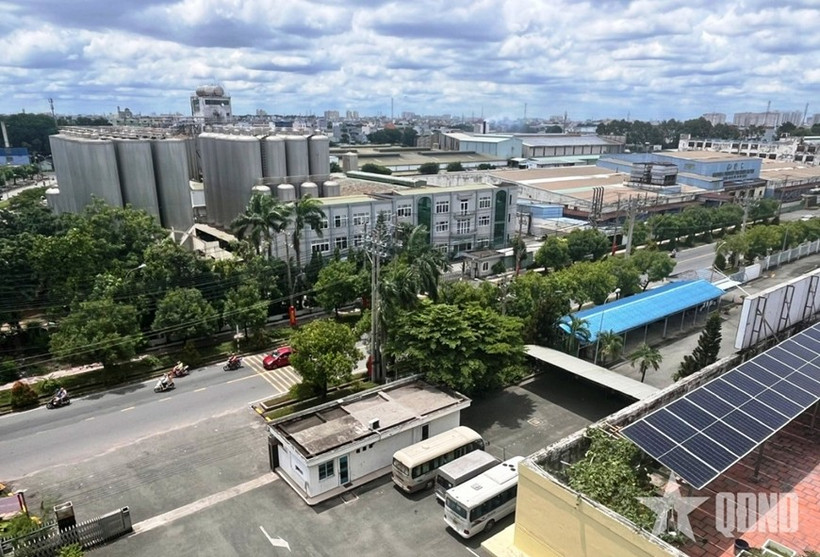 El parque industrial Tan Binh, Ciudad Ho Chi Minh. (Fuente: VNA)