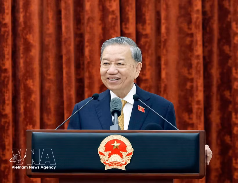 El secretario general del Partido Comunista de Vietnam y presidente de Estado, To Lam. (Foto: VNA)
