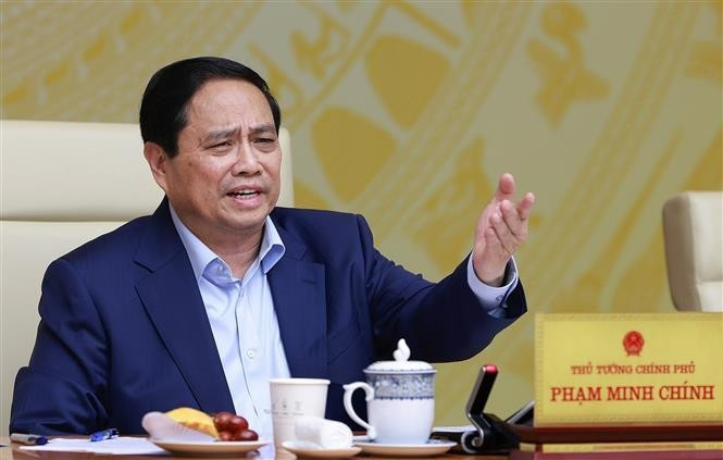 El primer ministro de Vietnam, Pham Minh Chinh. (Fuente: VNA)