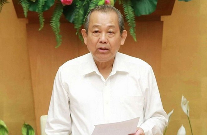 Truong Hoa Binh durante su mandato como miembro del Buró Político, subsecretario del Comité de Asuntos Partidistas y viceprimer ministro permanente del Gobierno. (Fuente: VNA)