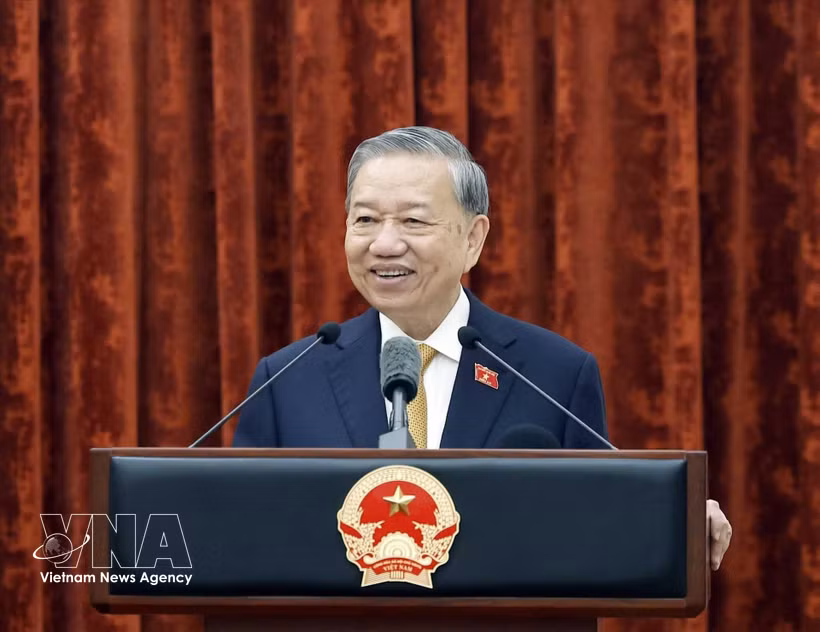El secretario general del Partido Comunista de Vietnam y presidente de la República, To Lam. (Foto: VNA)