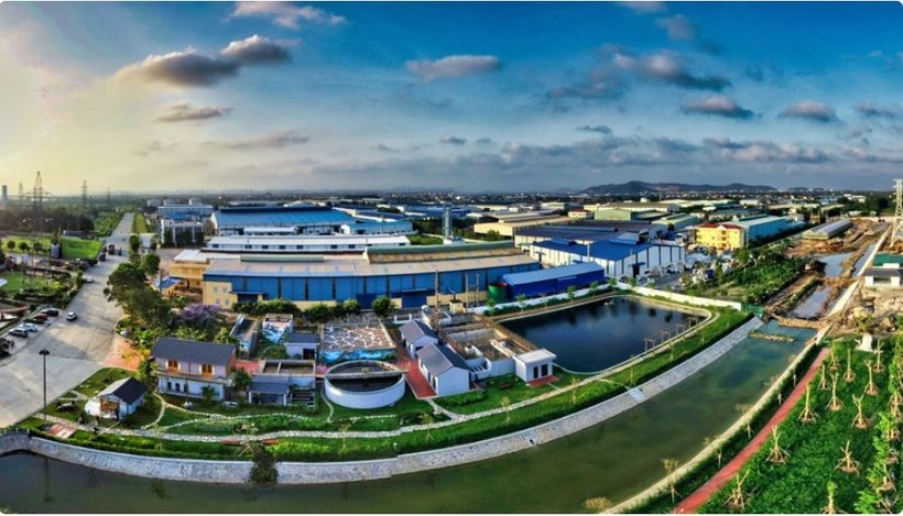 Zona industrial Nam Cau Kien en la ciudad de Hai Phong. (Foto: VNA)