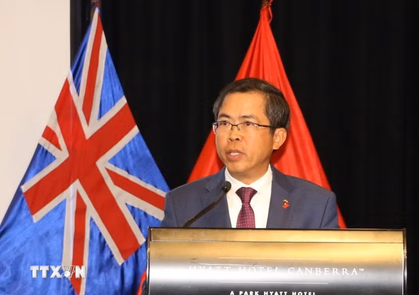 El embajador vietnamita en Camberra, Pham Hung Tam. (Foto: VNA)