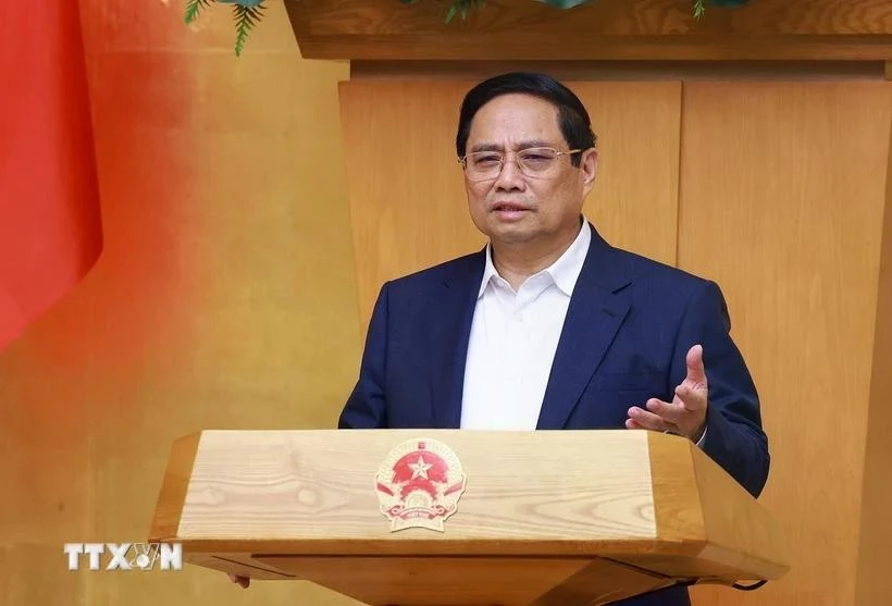 El primer ministro de Vietnam, Pham Minh Chinh. (Fuente: VNA)