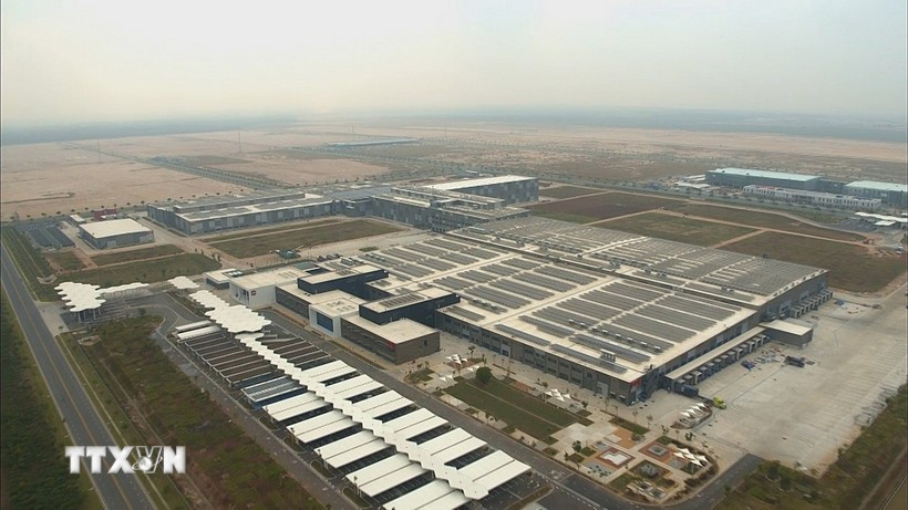 La planta de Lego, con una inversión superior a los mil millones de dólares en Ciudad Ho Chi Minh. (Fuente: VNA)