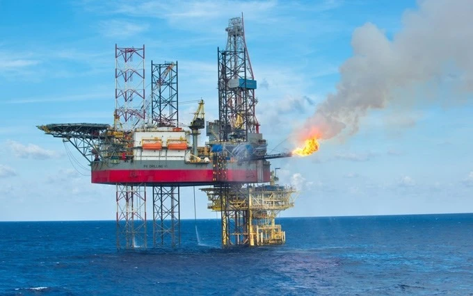 PV DRILLING VI Plataforma de perforación offshore autoelevable. (Foto: PVN)