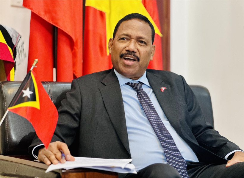 El embajador de Timor Leste en Vietnam, Joao Pereira. (Fuente: VNA)