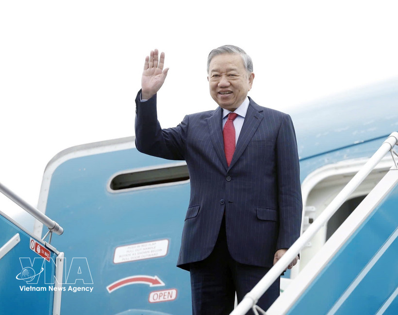 El secretario general del Partido Comunista de Vietnam, To Lam. (Foto: VNA)