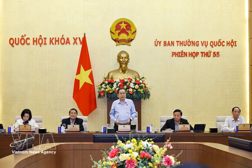 El presidente de la Asamblea Nacional de Vietnam, Tran Thanh Man. (Foto: VNA)
