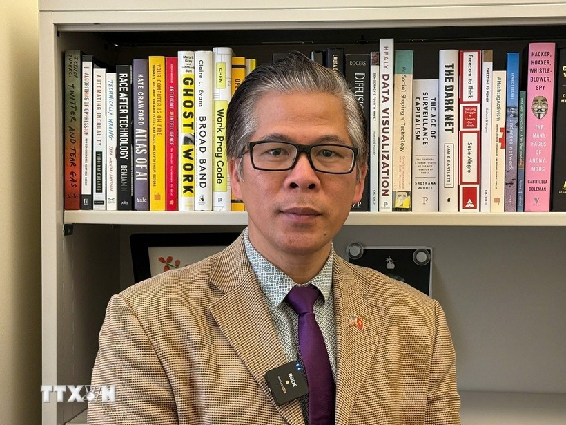 Nguyen Hong Hai, profesor titular de Política y Relaciones Internacionales de la Universidad Americana y académico Fulbright. (Foto: VNA)