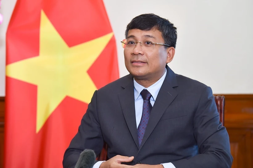 El viceministro de Relaciones Exteriores de Vietnam, Nguyen Minh Vu. (Fuente: VNA)