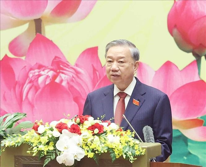 El secretario general del Partido Comunista de Vietnam, To Lam. (Foto: VNA)