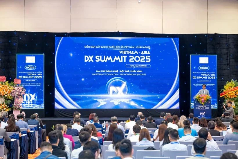 El panorama de la Cumbre de Transformación Digital Vietnam – Asia 2025. (Foto: VNA)