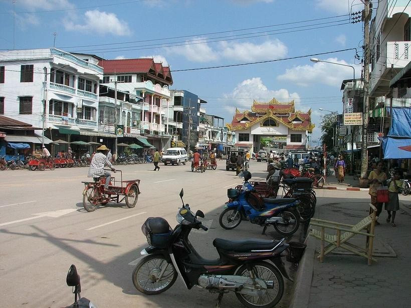 La ciudad de Myawaddy, Myanmar (Foto: Wikipedia)