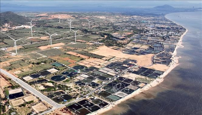 Una vista del sitio donde se encuentra la Central Nuclear Ninh Thuan 1 en la comuna de Phuoc Dinh (provincia de Khanh Hoa). (Foto: VNA)