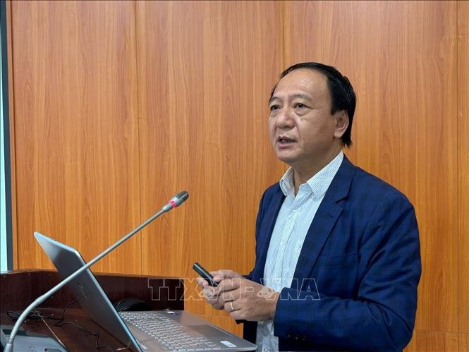 El profesor asociado y doctor Nguyen Duy Loi, subdirector de la Editorial y Revista de Ciencias Sociales y editor jefe de la Revista de Ciencias Sociales de Vietnam. (Fuente: VNA)