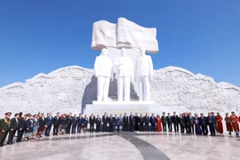 Delegados en la ceremonia de inauguración (Foto: VNA)