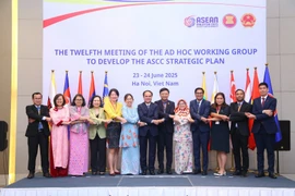 La XII Reunión del Grupo de Trabajo para el Desarrollo del Plan Estratégico de la Comunidad Sociocultural de la ASEAN (ASCC). (Foto: Vietnam+)
