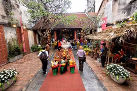 Espacio de la casa comunal de Kim Ngan (Foto: Vietnam+)