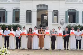 Inauguración de exposición Maison de Lumière – Casa de la Luz. (Fuente: VNA)