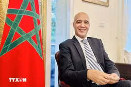 El embajador de Marruecos en Vietnam, Jamale Chouaibi. (Fuente: VNA)