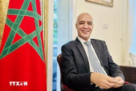 El embajador de Marruecos en Vietnam, Jamale Chouaibi. (Fuente: VNA)