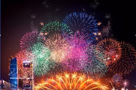 Celebran Festival Internacional de Fuegos Artificiales de Da Nang 2026 