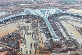 Construcción del Aeropuerto Internacional de Long Thanh en marcha (Foto: VNA)