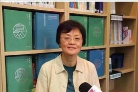 Sun Wenbin, directora del Instituto de crónicas de Hong Kong. (Fuente: VNA)