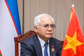 Alisher Rustamovich Mukhamedov, presidente de la Asociación de Amistad Uzbekistán-Vietnam. (Foto: Vietnam+)