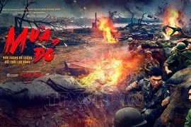 La película "Lluvia Roja" trata sobre la batalla de 81 días para defender la ciudadela en 1972 y tuvo un gran impacto entre los cinéfilos de todo el país desde su estreno (Foto: VNA)